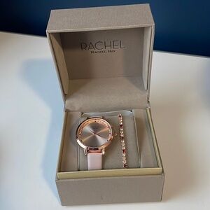 RACHEL Rachel Roy Rose Blush Watch and Bracelet Set